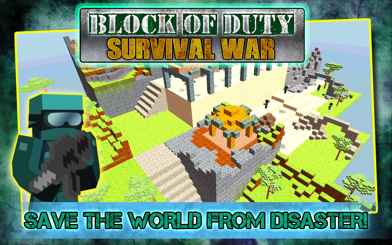 Block Of Duty Survival War截图3