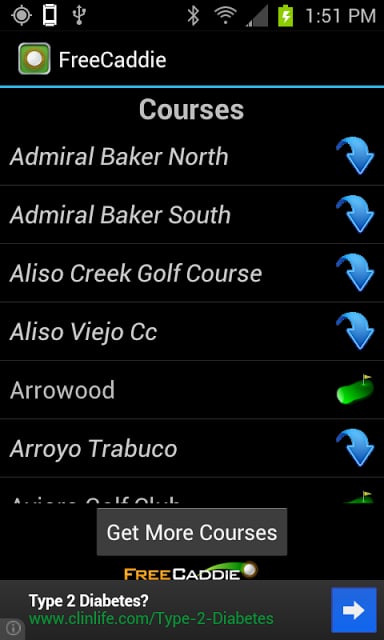 Free Golf GPS APP - FreeCaddie截图8