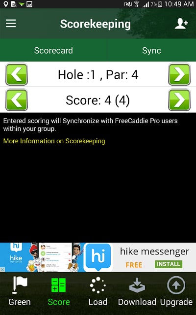 Free Golf GPS APP - FreeCaddie截图7