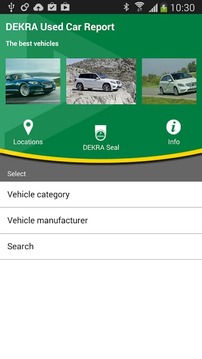 DEKRA Used Car Report截图