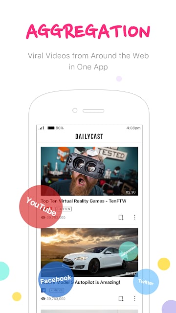 DailyCast+ Fun Video Aggregate截图11