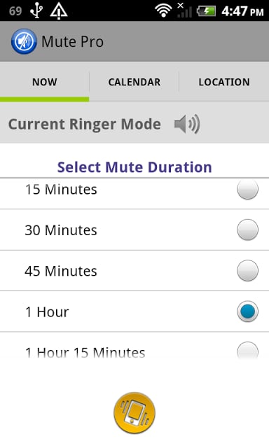 Mute Pro (Auto Silent Ringer)截图4