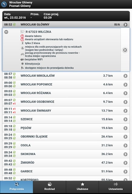 Rozkład Kolejowy截图7