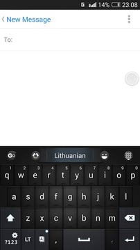 Lithuanian for GO Keyboard截图