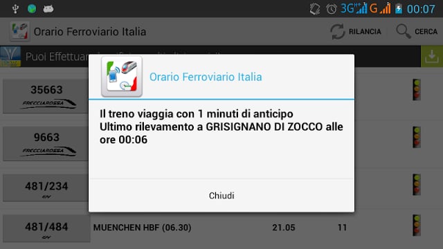 Orario Ferroviario Italia截图8