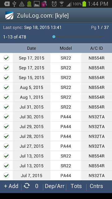 ZuluLog Pilot Logbook截图11