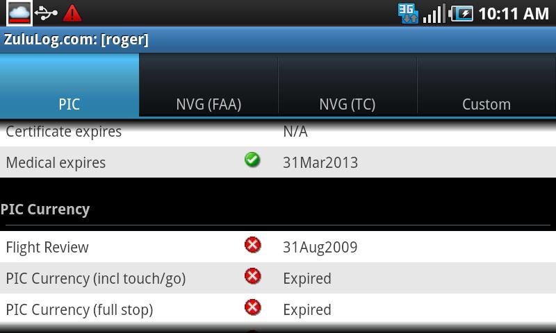 ZuluLog Pilot Logbook截图9
