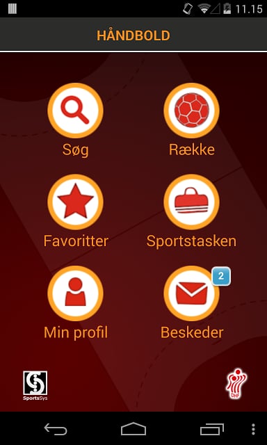 DHF Håndbold截图8