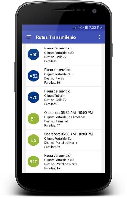 Rutas Transmilenio截图7