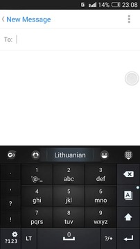 Lithuanian for GO Keyboard截图