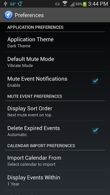 Mute Pro (Auto Silent Ringer)截图1