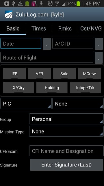 ZuluLog Pilot Logbook截图4