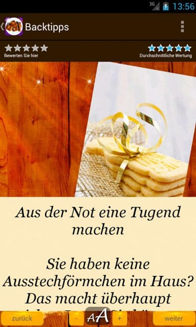 Backen: Tipps f&uuml;r gute Rezepte截图2