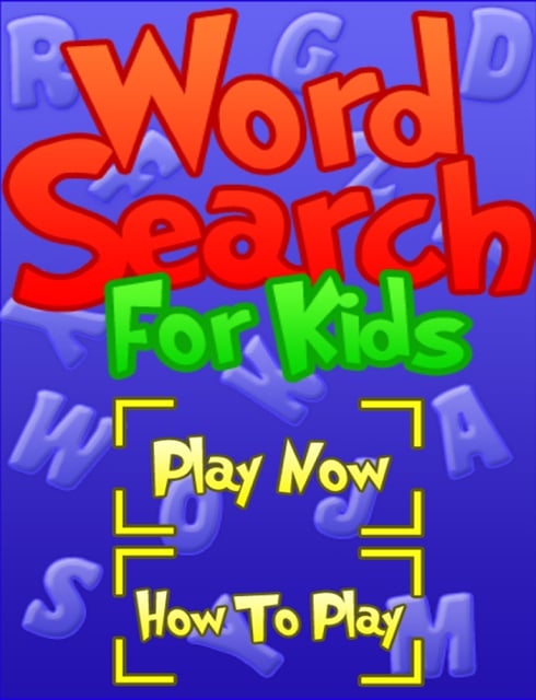 Word Search For Kids Free截图5