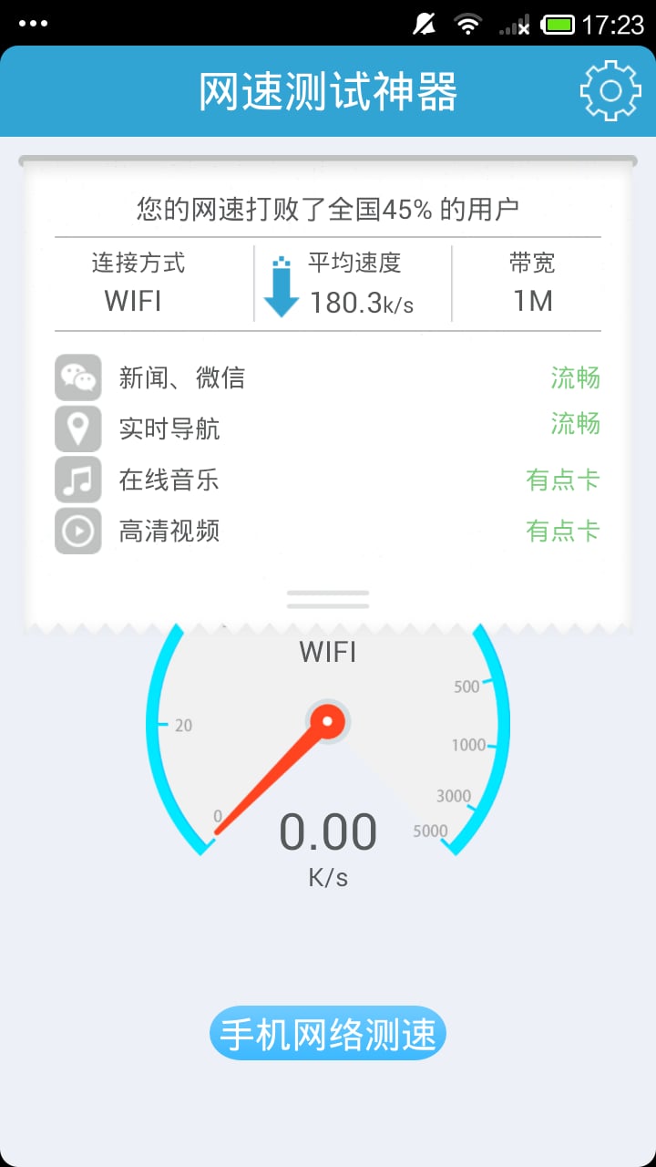 网速测试神器截图1
