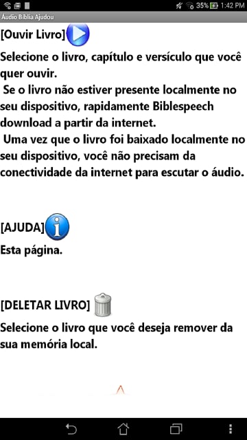 &Aacute;udio B&iacute;blia em Portugu&ecirc;s截图2