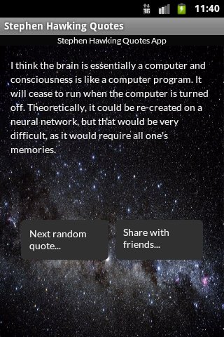 Stephen Hawking Quotes截图1