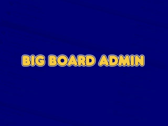 Big Board Admin Forum截图2