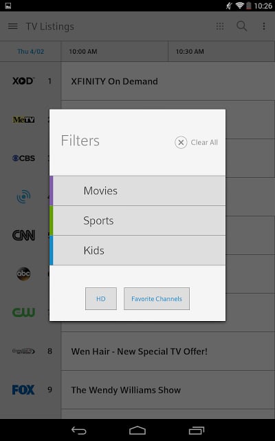 XFINITY TV Remote截图5