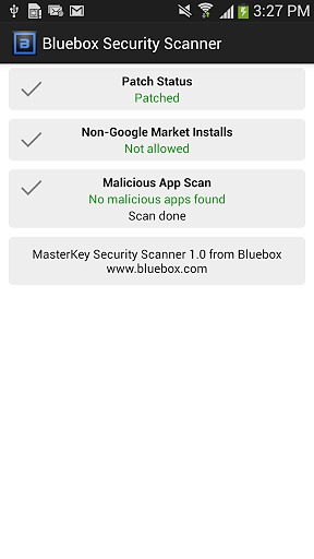 Bluebox安全扫描截图4