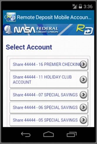 NASA FCU Mobile Remote Deposit截图2