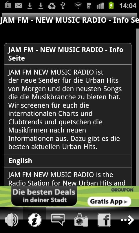 JAM FM New Music Radio截图2