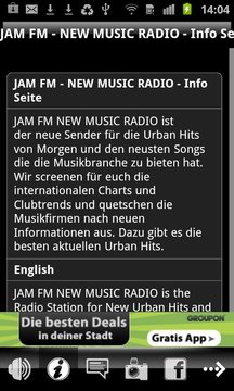 JAM FM New Music Radio截图
