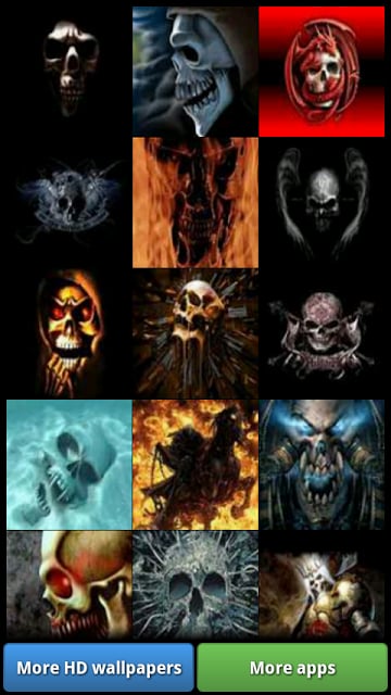 Halloween Skulls HD Wallpapers截图2