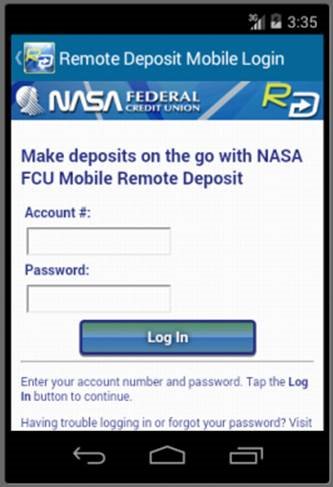 NASA FCU Mobile Remote Deposit截图3