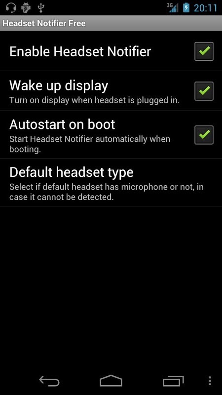 Headset Notifier Free截图2