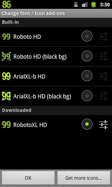 BN Pro RobotoXL HD Text截图2