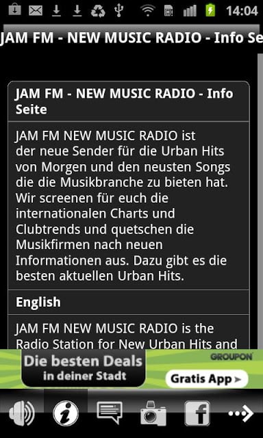 JAM FM New Music Radio截图1