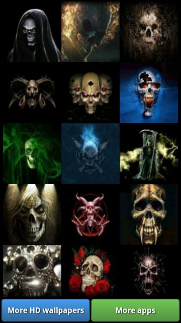 Halloween Skulls HD Wallpapers截图3