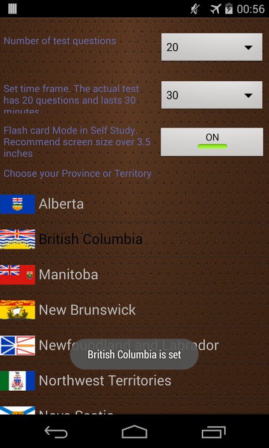 Canadian Citizenship Test截图2