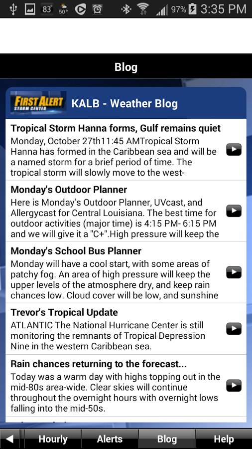 KALB WX截图10