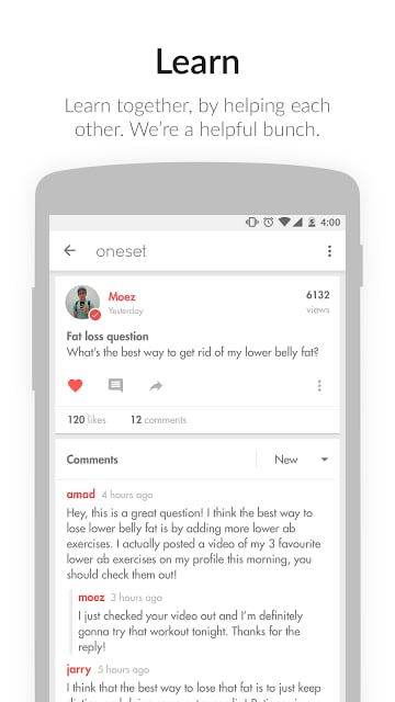Oneset Fitness Community截图7