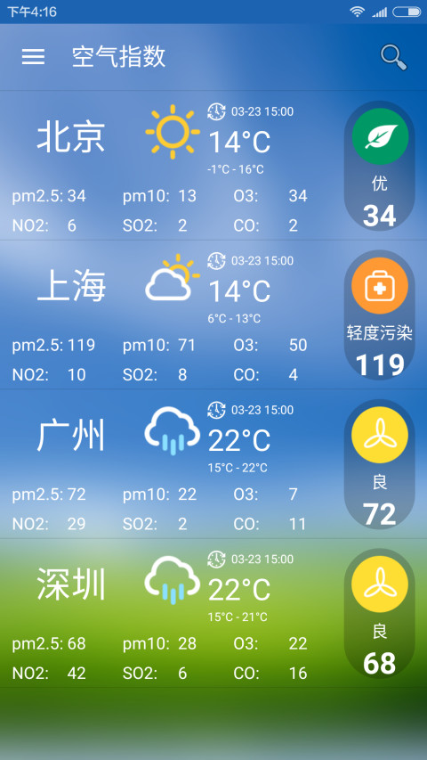 空气指数截图1