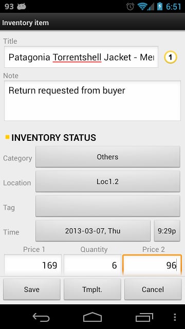 Barcode &amp; Inventory Demo截图7