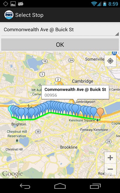 Realtime Bus Countdown截图3