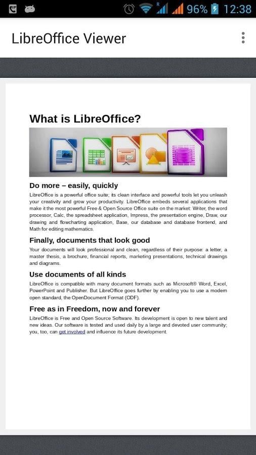 LibreOffice Viewer截图3