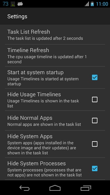 使用率 Usage Timelines截图11