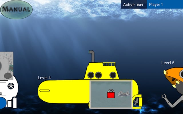 Free submarine game - Level 1截图10