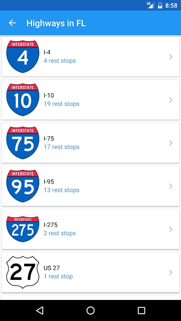 USA Rest Stop Locator截图5