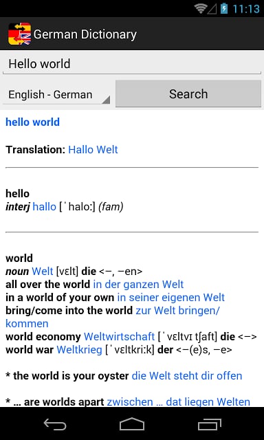 German Dictionary截图4