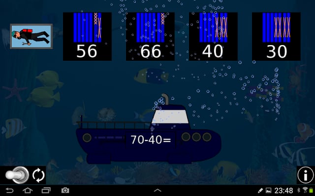 Free submarine game - Level 1截图8