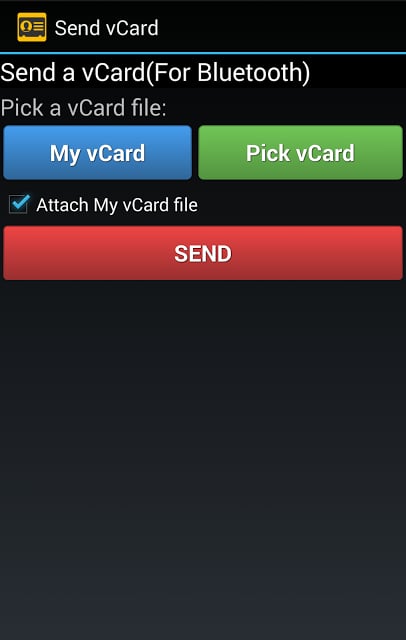 Let's Send Friendly a vCard!截图3