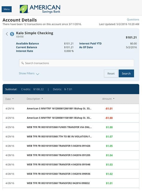 American Savings Bank Hawaii截图4