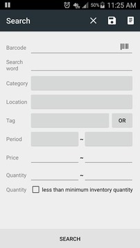 Barcode &amp; Inventory Demo截图