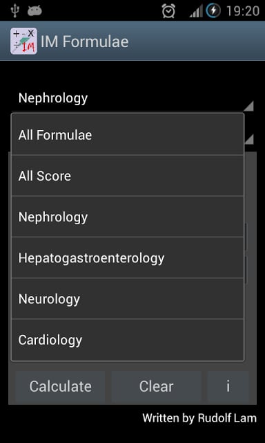 QEH Formulae截图1