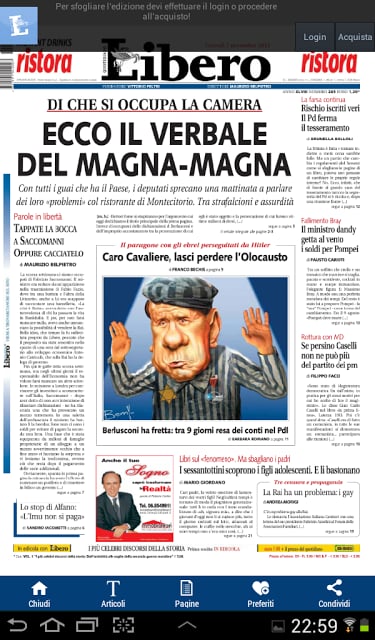 Libero Edicola Digitale截图7